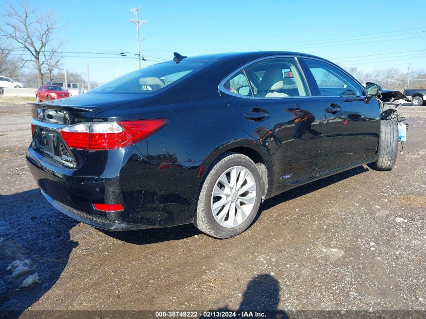 2014 Lexus Es 300H VIN: JTHBW1GG3E2041541 Lot: 37999141