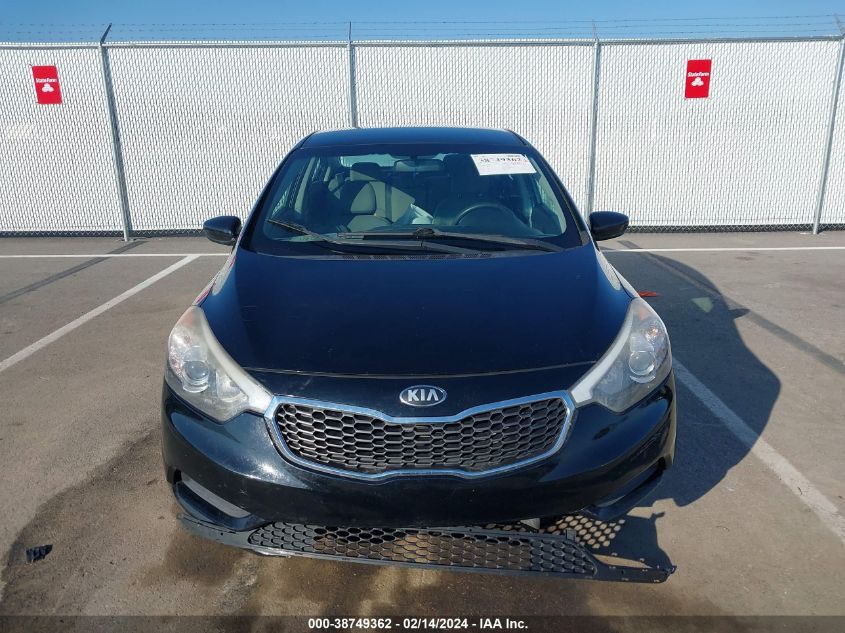 2016 Kia Forte Lx VIN: KNAFK4A62G5521018 Lot: 38749362