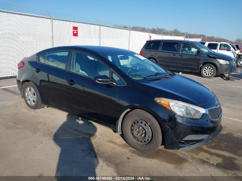 2016 Kia Forte Lx VIN: KNAFK4A62G5521018 Lot: 38749362