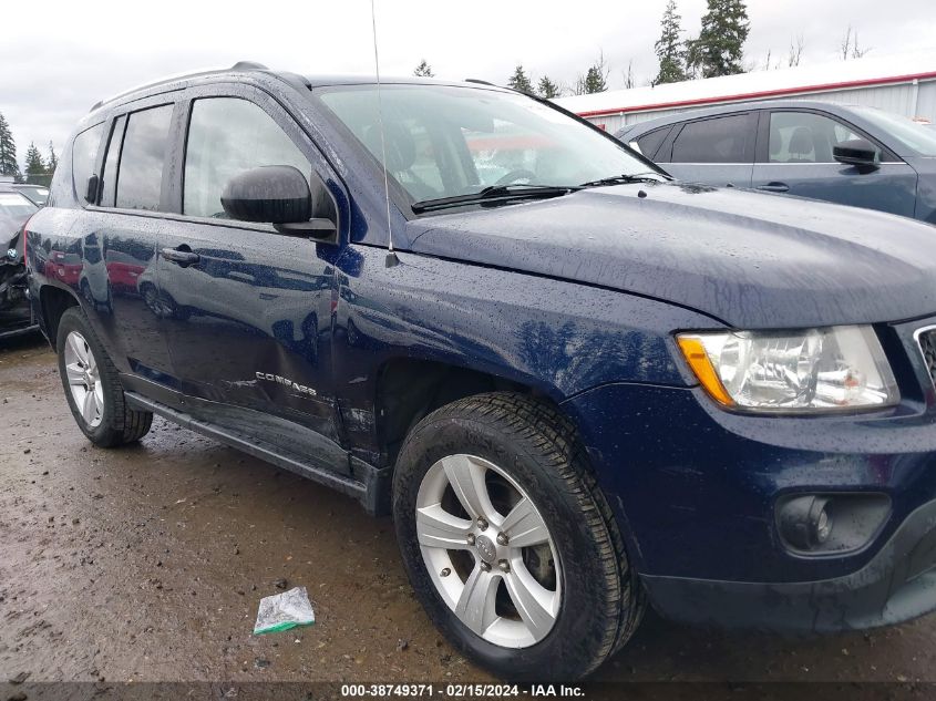 2012 Jeep Compass Sport VIN: 1C4NJDBB2CD624954 Lot: 38749371