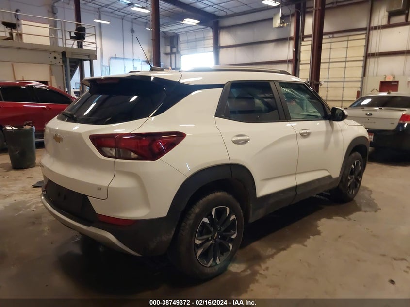 2022 CHEVROLET TRAILBLAZER 1.3L I3 FI DOHC 12V (VIN: KL79MRSL4NB146644