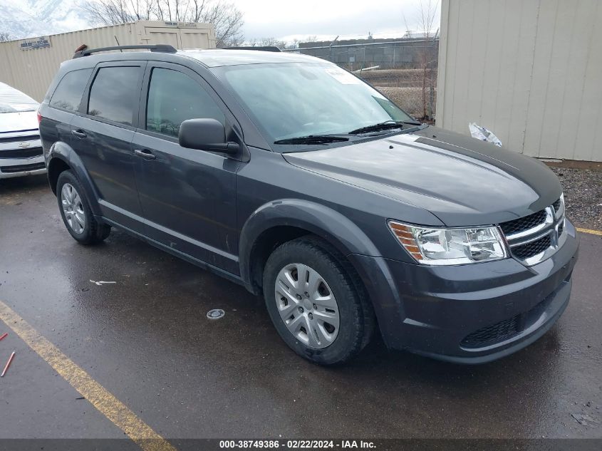 3C4PDCAB9JT183973 2018 Dodge Journey Se