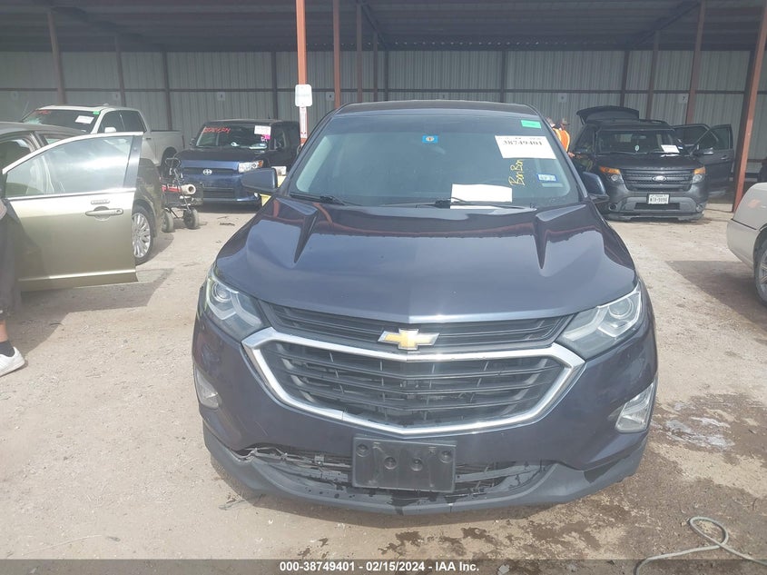 VIN 3GNAXJEV2JS568584 2018 CHEVROLET EQUINOX LT