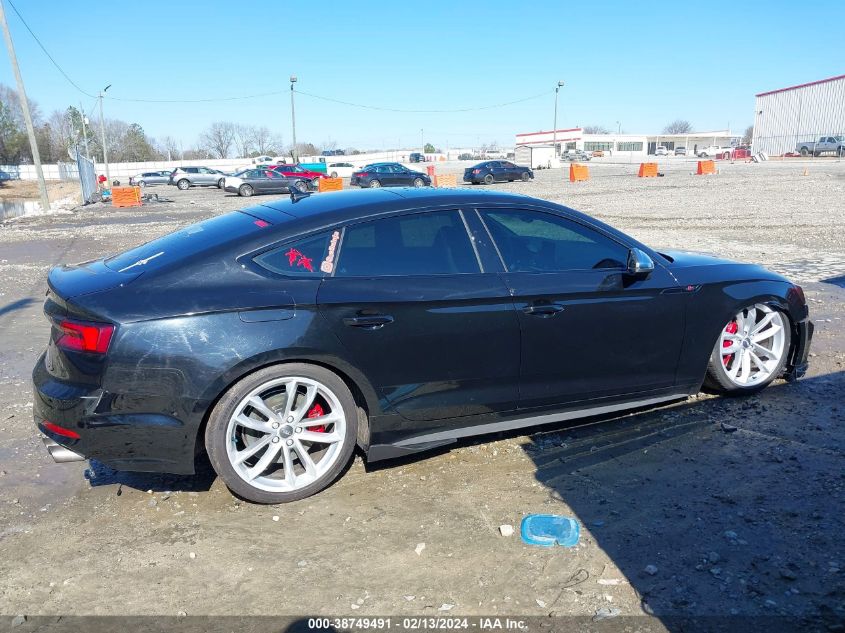 2018 Audi S5 3.0T Premium Plus VIN: WAUB4CF56JA103238 Lot: 38749491