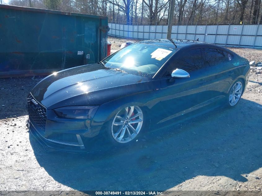 2018 Audi S5 3.0T Premium Plus VIN: WAUB4CF56JA103238 Lot: 38749491