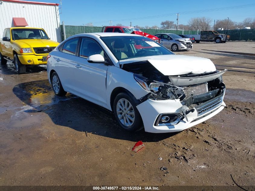 2022 Hyundai Accent Sel VIN: 3KPC24A66NE173196 Lot: 38749577