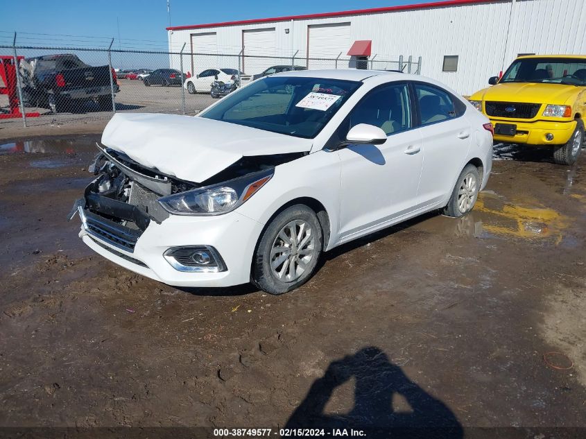 2022 Hyundai Accent Sel VIN: 3KPC24A66NE173196 Lot: 38749577