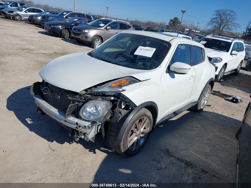 2016 Nissan Juke Sv VIN: JN8AF5MV6GT656531 Lot: 38749613