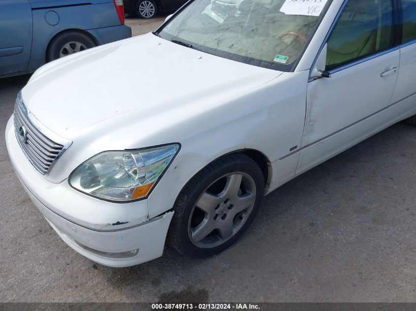 2005 Lexus Ls 430 VIN: JTHBN36F750179859 Lot: 38749713