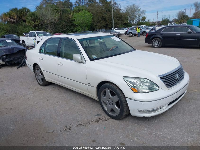 2005 Lexus Ls 430 VIN: JTHBN36F750179859 Lot: 38749713