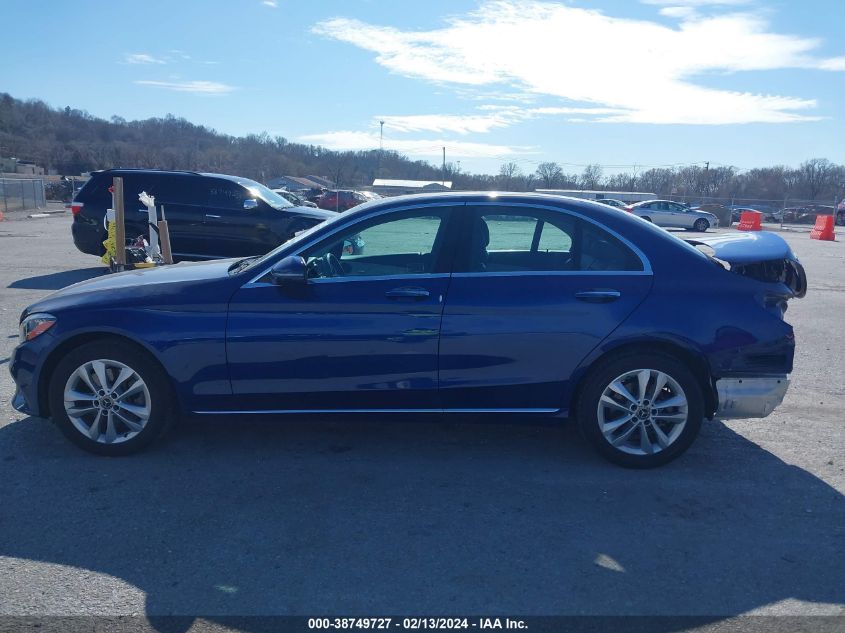 2019 Mercedes-Benz C 300 4Matic VIN: 55SWF8EB8KU320414 Lot: 38749727