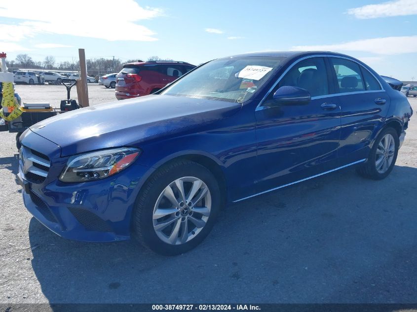 2019 Mercedes-Benz C 300 4Matic VIN: 55SWF8EB8KU320414 Lot: 38749727