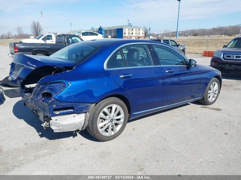 2019 Mercedes-Benz C 300 4Matic VIN: 55SWF8EB8KU320414 Lot: 38749727