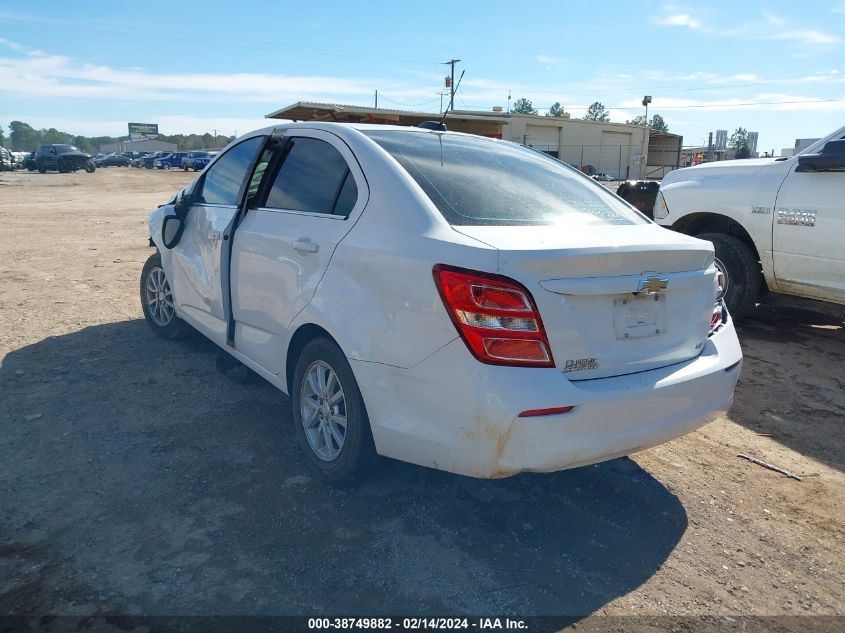 2017 Chevrolet Sonic Lt Auto VIN: 1G1JD5SH4H4140669 Lot: 38749882