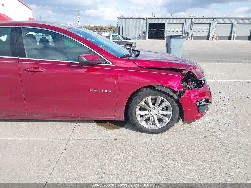 2019 CHEVROLET MALIBU LT - 1G1ZD5ST1KF115988