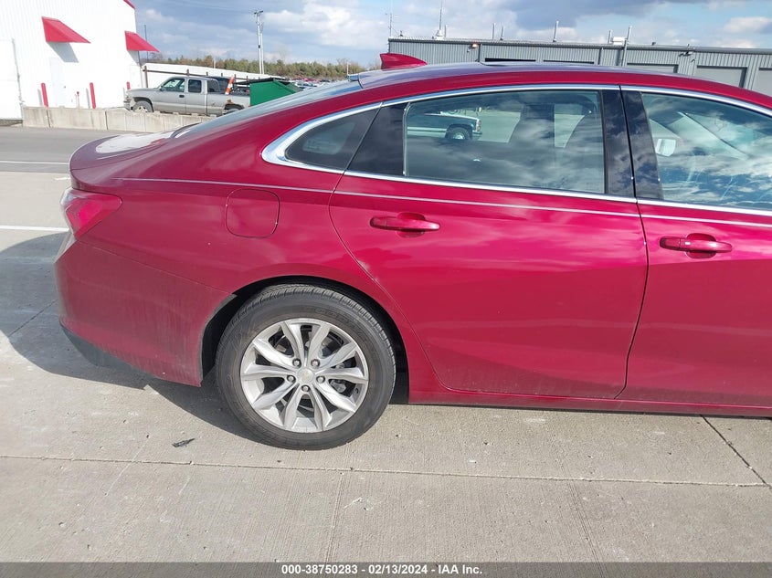 2019 CHEVROLET MALIBU LT - 1G1ZD5ST1KF115988