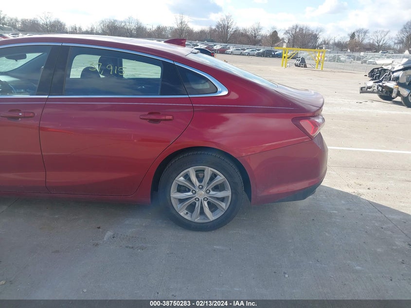 2019 CHEVROLET MALIBU LT - 1G1ZD5ST1KF115988
