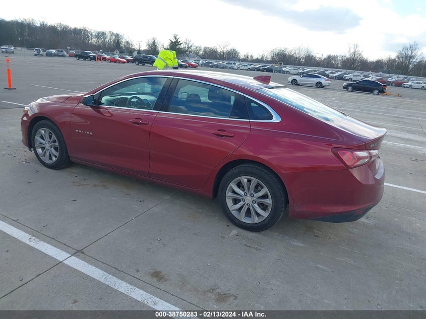 2019 CHEVROLET MALIBU LT - 1G1ZD5ST1KF115988