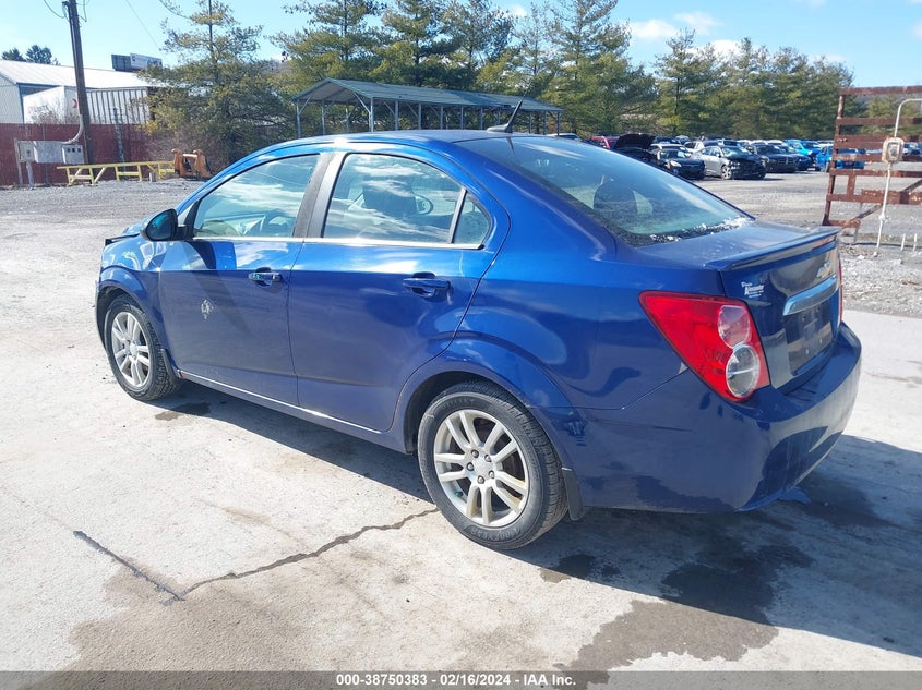 2013 CHEVROLET SONIC LT AUTO - 1G1JC5SGXD4245690