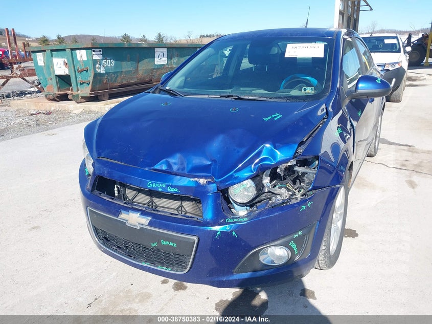 2013 CHEVROLET SONIC LT AUTO - 1G1JC5SGXD4245690