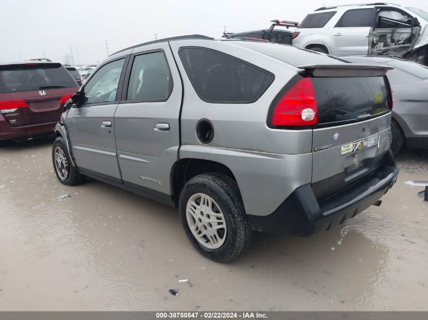 2004 Pontiac Aztek VIN: 3G7DA03E74S563775 Lot: 38750547