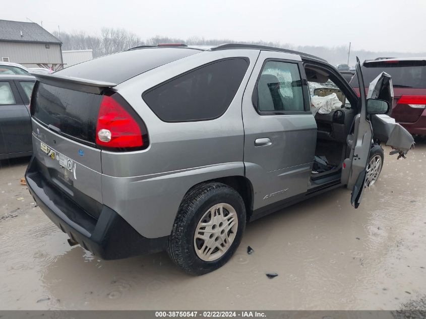 2004 Pontiac Aztek VIN: 3G7DA03E74S563775 Lot: 38750547