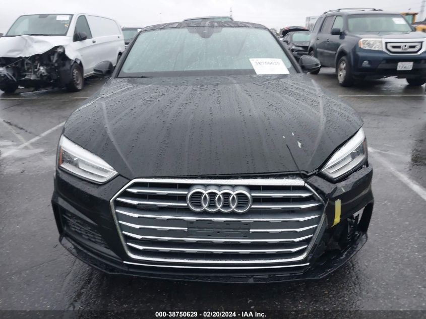 2018 Audi A5 2.0T Premium VIN: WAUSNAF50JA104032 Lot: 38750629