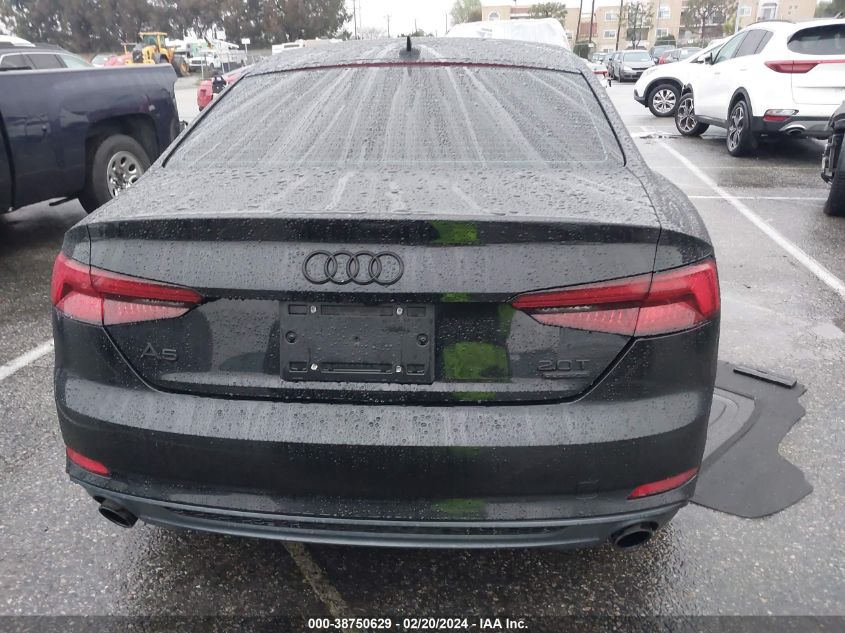 2018 Audi A5 2.0T Premium VIN: WAUSNAF50JA104032 Lot: 38750629