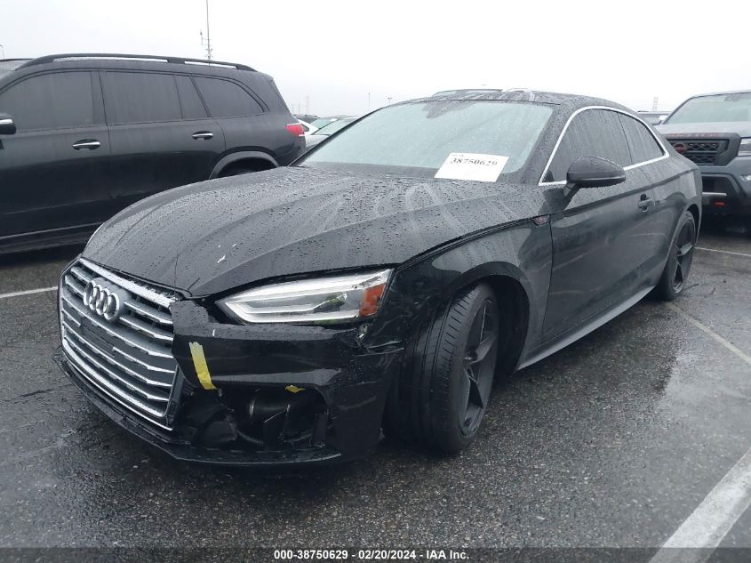 2018 Audi A5 2.0T Premium VIN: WAUSNAF50JA104032 Lot: 38750629