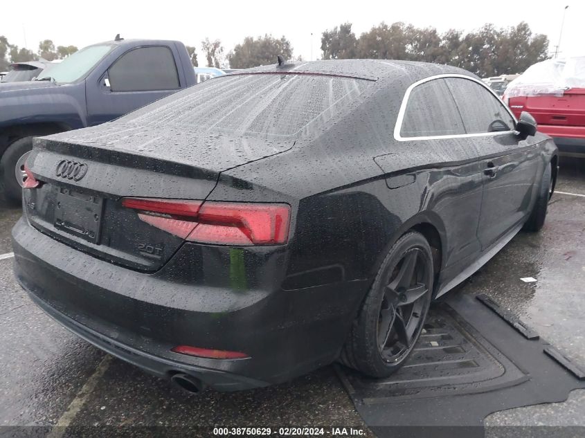 2018 Audi A5 2.0T Premium VIN: WAUSNAF50JA104032 Lot: 38750629