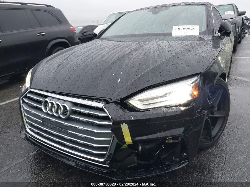 2018 Audi A5 2.0T Premium VIN: WAUSNAF50JA104032 Lot: 38750629