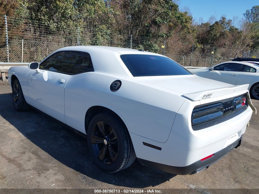 VIN 2C3CDZAG9MH627058 2021 DODGE CHALLENGER SXT