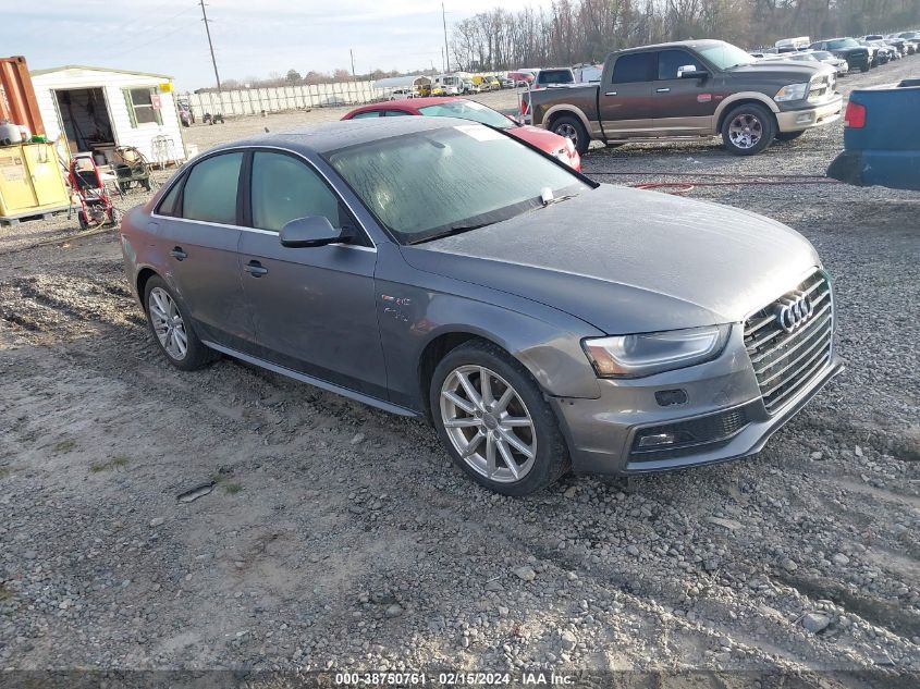 2016 Audi A4 2.0T Premium VIN: WAUAFAFL5GA002922 Lot: 38750761