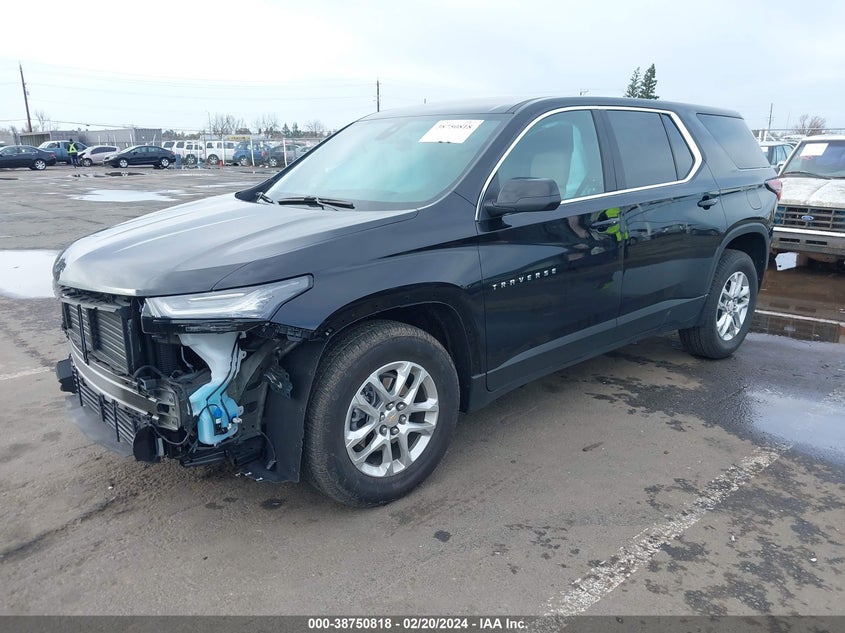 2023 CHEVROLET TRAVERSE LS - 1GNEVFKW5PJ240510