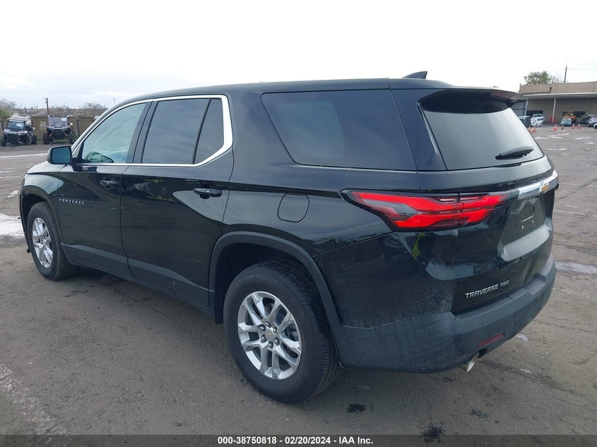2023 CHEVROLET TRAVERSE LS - 1GNEVFKW5PJ240510