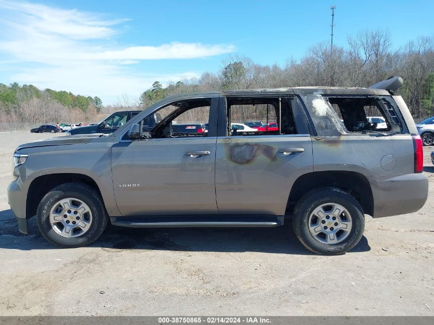 2018 Chevrolet Tahoe Commercial Fleet VIN: 1GNSCEEC7JR310778 Lot: 38750865