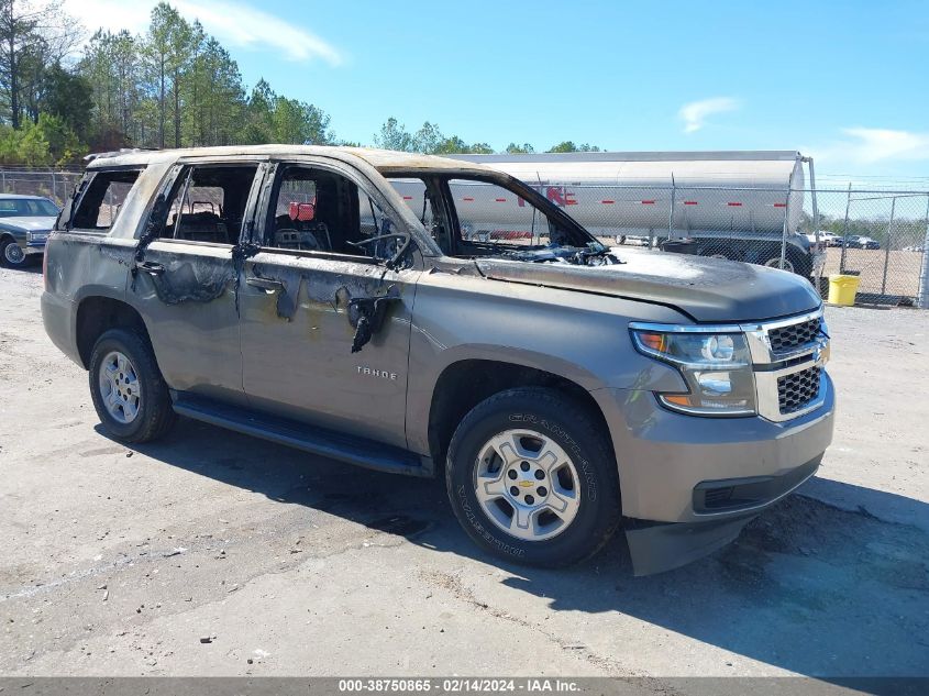 2018 Chevrolet Tahoe Commercial Fleet VIN: 1GNSCEEC7JR310778 Lot: 38750865