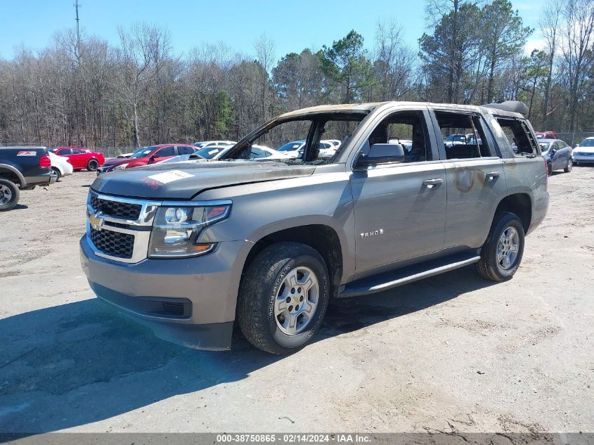 2018 Chevrolet Tahoe Commercial Fleet VIN: 1GNSCEEC7JR310778 Lot: 38750865