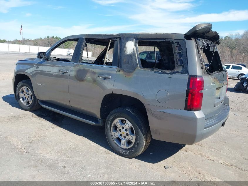 2018 Chevrolet Tahoe Commercial Fleet VIN: 1GNSCEEC7JR310778 Lot: 38750865