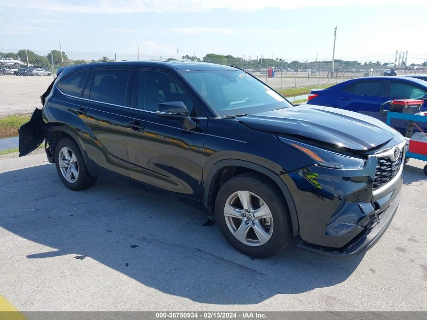 2022 TOYOTA HIGHLANDER L - 5TDCZRAH0NS101572