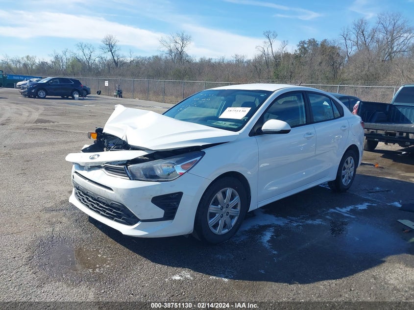 VIN 3KPA24AD6ME430443 2021 KIA RIO LX