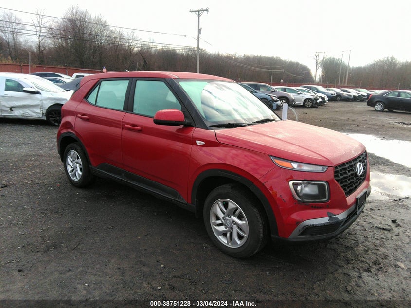 2021 Hyundai Venue Se VIN: KMHRB8A30MU090060 Lot: 38751228