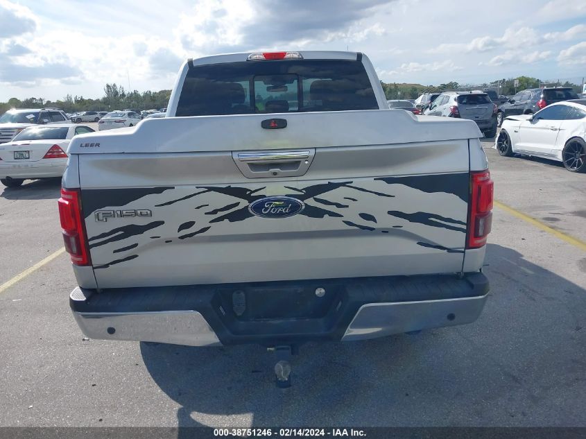 1FTEW1CP2FKD93919 2015 Ford F-150 Lariat