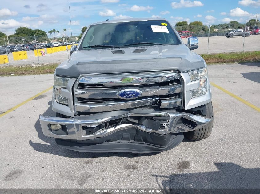 1FTEW1CP2FKD93919 2015 Ford F-150 Lariat