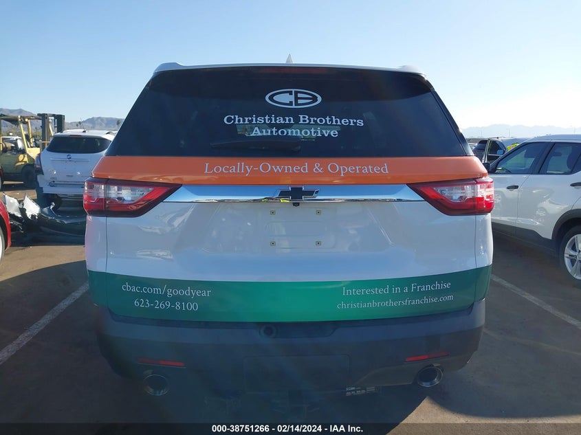 2018 CHEVROLET TRAVERSE LS - 1GNERFKW7JJ283516