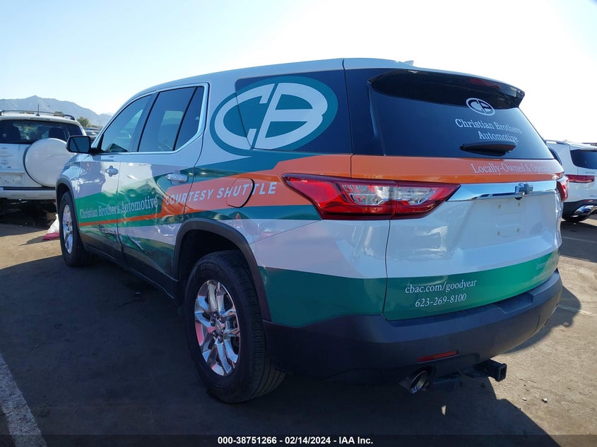 2018 CHEVROLET TRAVERSE LS - 1GNERFKW7JJ283516