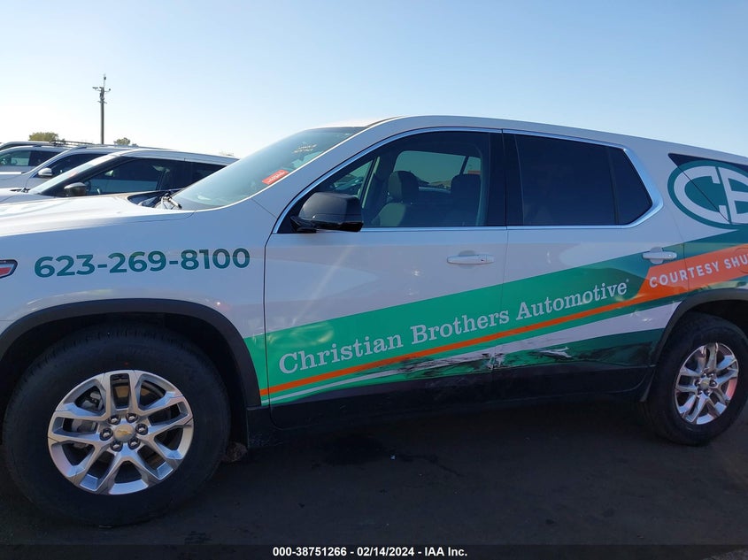 2018 CHEVROLET TRAVERSE LS - 1GNERFKW7JJ283516