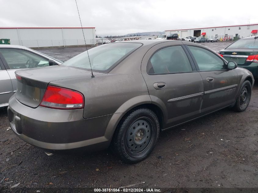 2001 Chrysler Sebring Lxi VIN: 1C3EL56U11N593851 Lot: 38751584