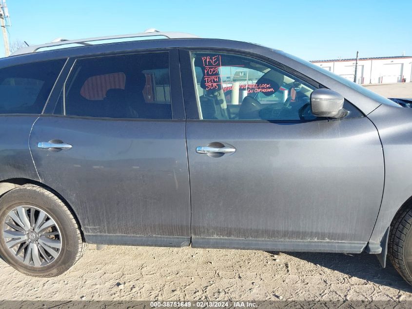 2018 Nissan Pathfinder S VIN: 5N1DR2MMXJC663801 Lot: 38751649