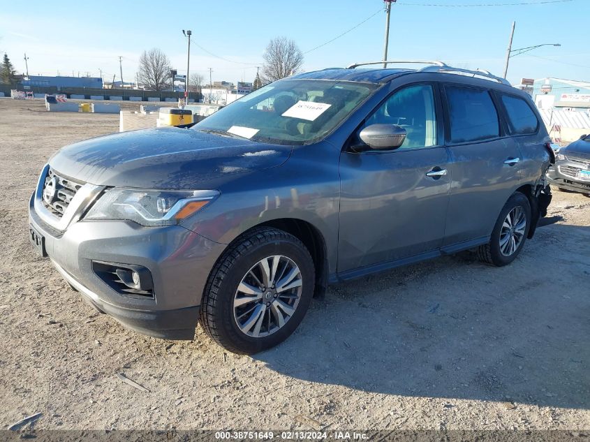 2018 Nissan Pathfinder S VIN: 5N1DR2MMXJC663801 Lot: 38751649